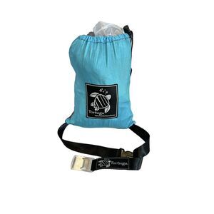 HUGE 10x9ft Water Repellent Beach Blanket with Sand Anchor Pockets, Blue/Gray